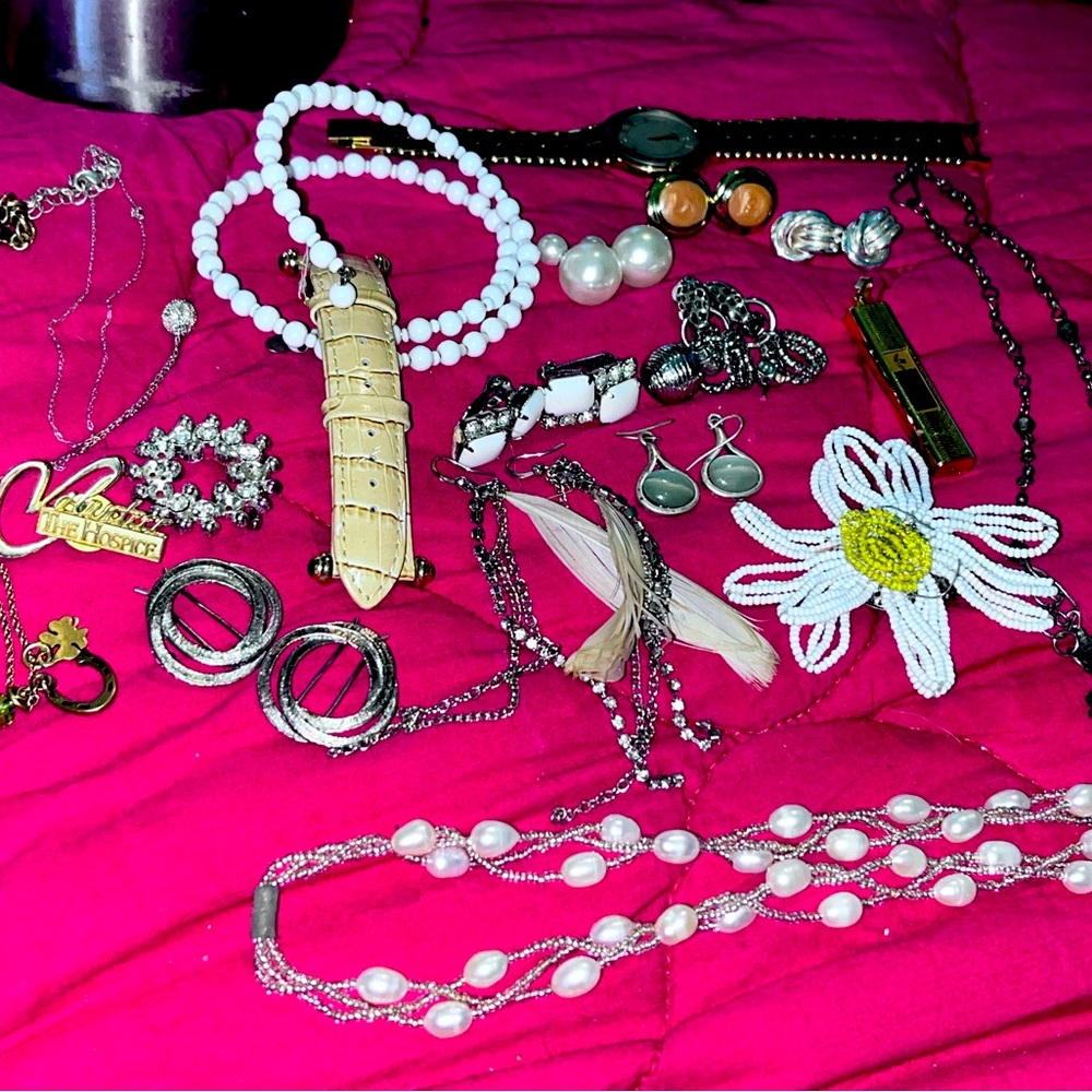Lot of mixed jewelry 27 pieces #116